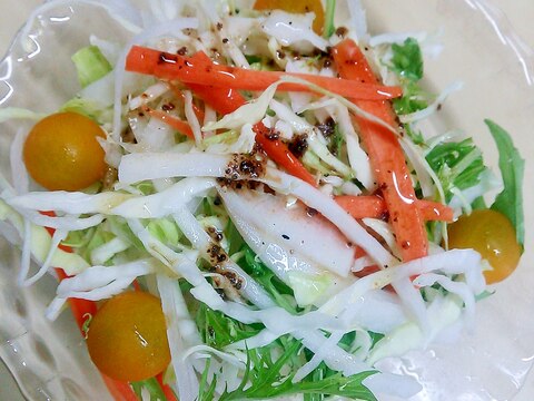 野菜ざく切り山盛りサラダ オリーブオイルソースで レシピ 作り方 By 一護くん 楽天レシピ 野菜ざく切り山盛りサラダ オリーブオイルソースで レシピ 作り方 By 一護くん 楽天レシピ
